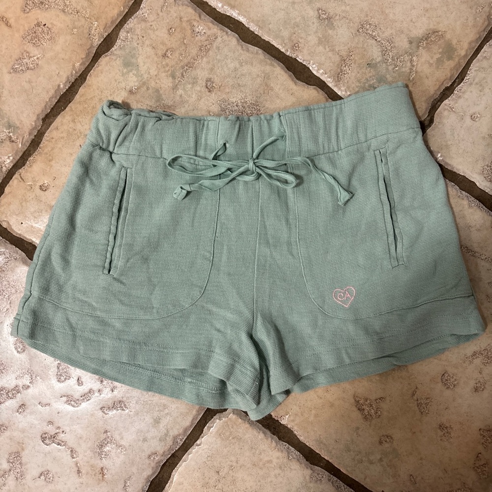 Current Air Women's Green mint Casual Shorts soft XS